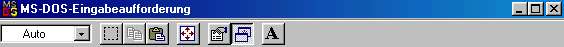 MS-DOS-Eingabeaufforderung
